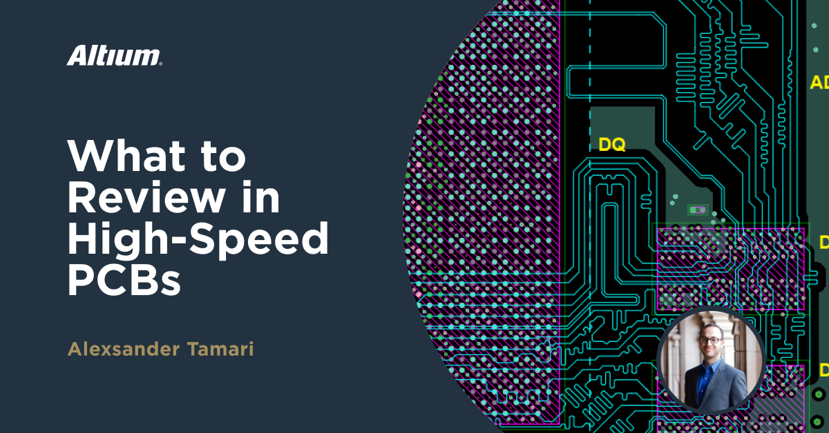 High Speed PCB Design Review: Signal Integrity Questions You
